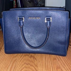 Navy blue Michael Kors Bag